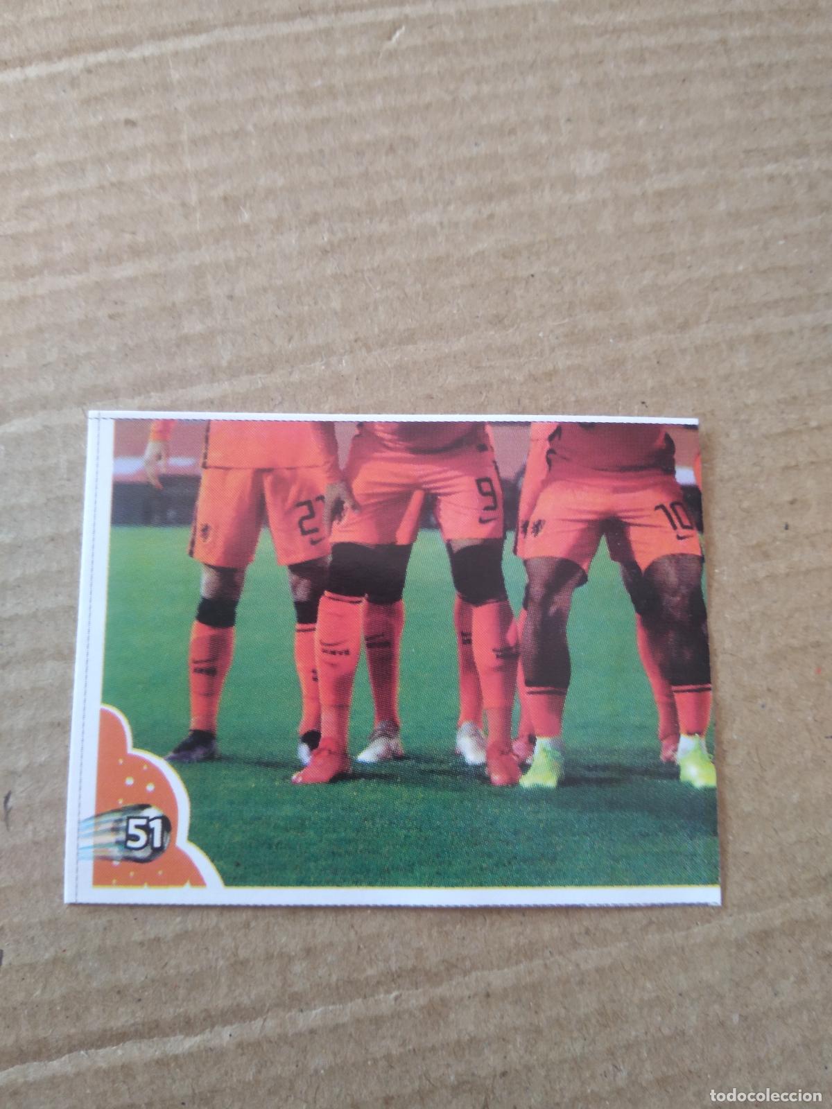 Cromos de Futebol: 51 EQUIPO PAISES BAJOS HOLANDA CROMO FUTBOL MUNDIAL 2022 EDITADO EN BRASIL WORLD CUP COPA DEL MUNDO