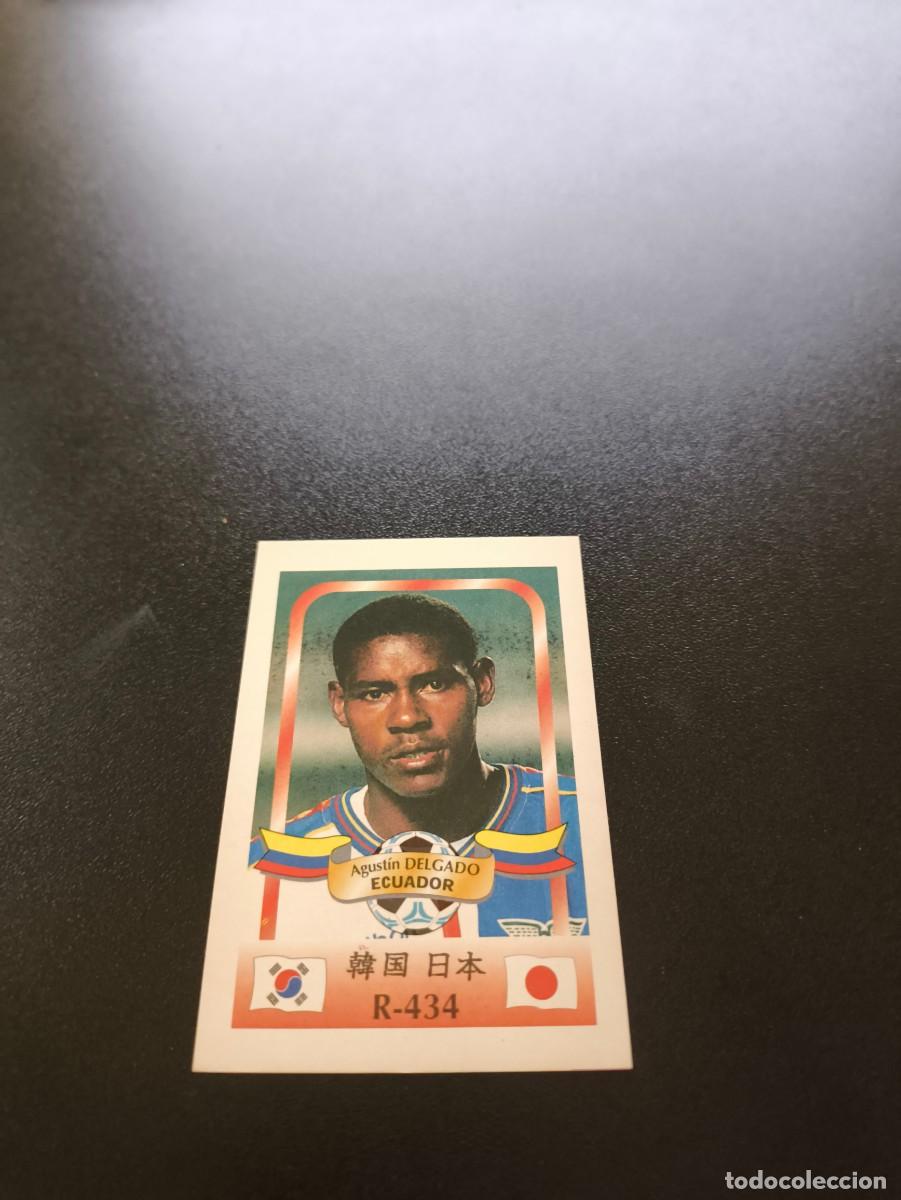 Cromos de Futebol: 434 Agustin Delgado ECUADOR MUNDIAL WORLD CUP REYAUCA KOREA JAPAN JAPON 2002 NO PANINI LIGA