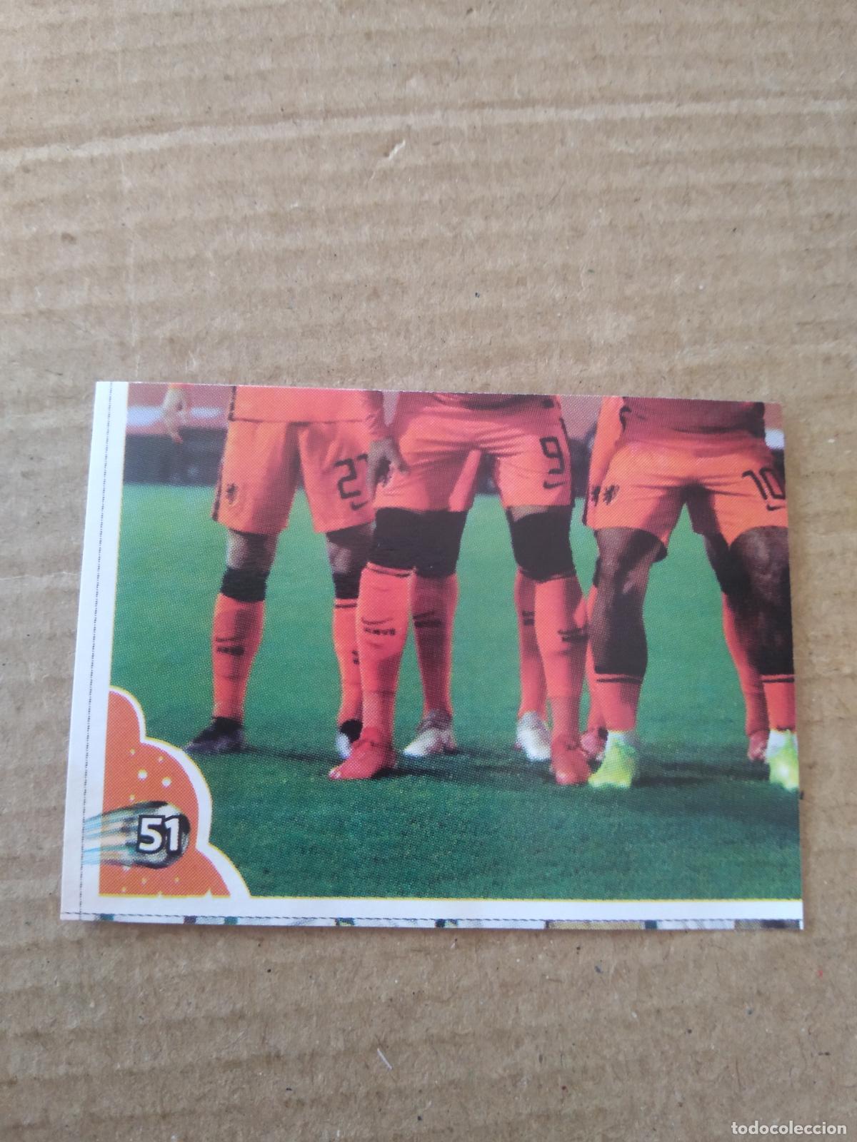 Cromos de Futebol: 51 EQUIPO PAISES BAJOS HOLANDA CROMO FUTBOL MUNDIAL 2022 EDITADO EN BRASIL WORLD CUP COPA DEL MUNDO