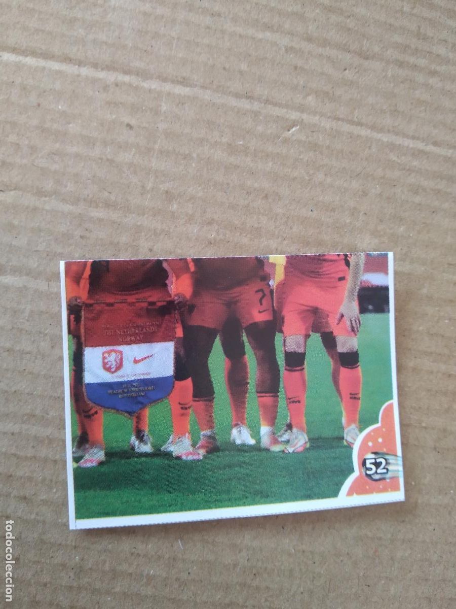Cromos de f&uacute;tbol: 52 EQUIPO PAISES BAJOS HOLANDA CROMO FUTBOL MUNDIAL 2022 EDITADO EN BRASIL WORLD CUP COPA DEL MUNDO