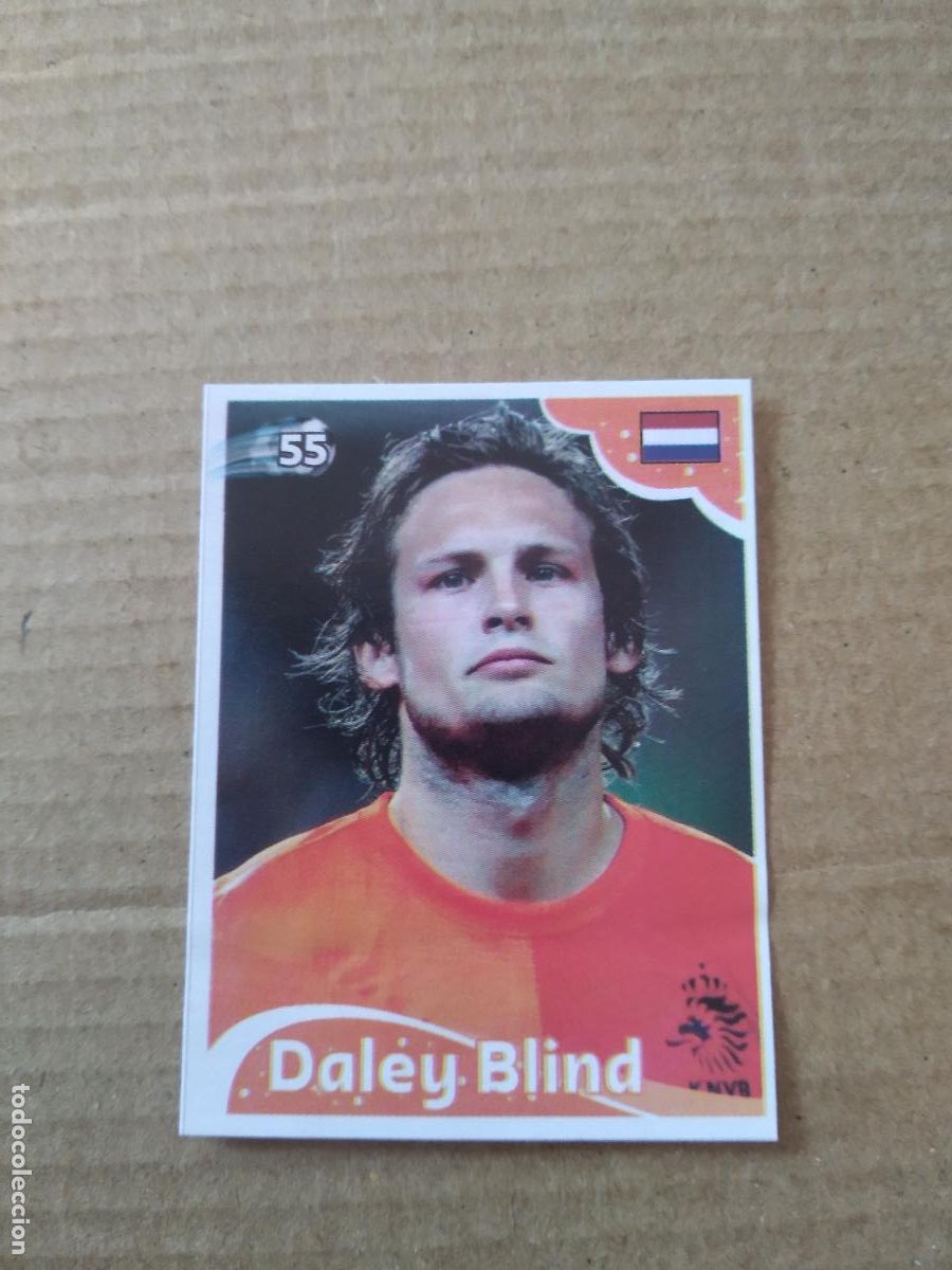 Cromos de f&uacute;tbol: 55 DALEY BLIND HOLANDA CROMO FUTBOL MUNDIAL 2022 EDITADO EN BRASIL WORLD CUP COPA DEL MUNDO