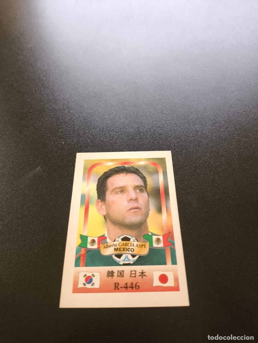 Cromos de Futebol: 446 Alberto Garc&iacute;a Aspe MEXICO MUNDIAL WORLD CUP REYAUCA KOREA JAPAN JAPON 2002 NO PANINI LIGA