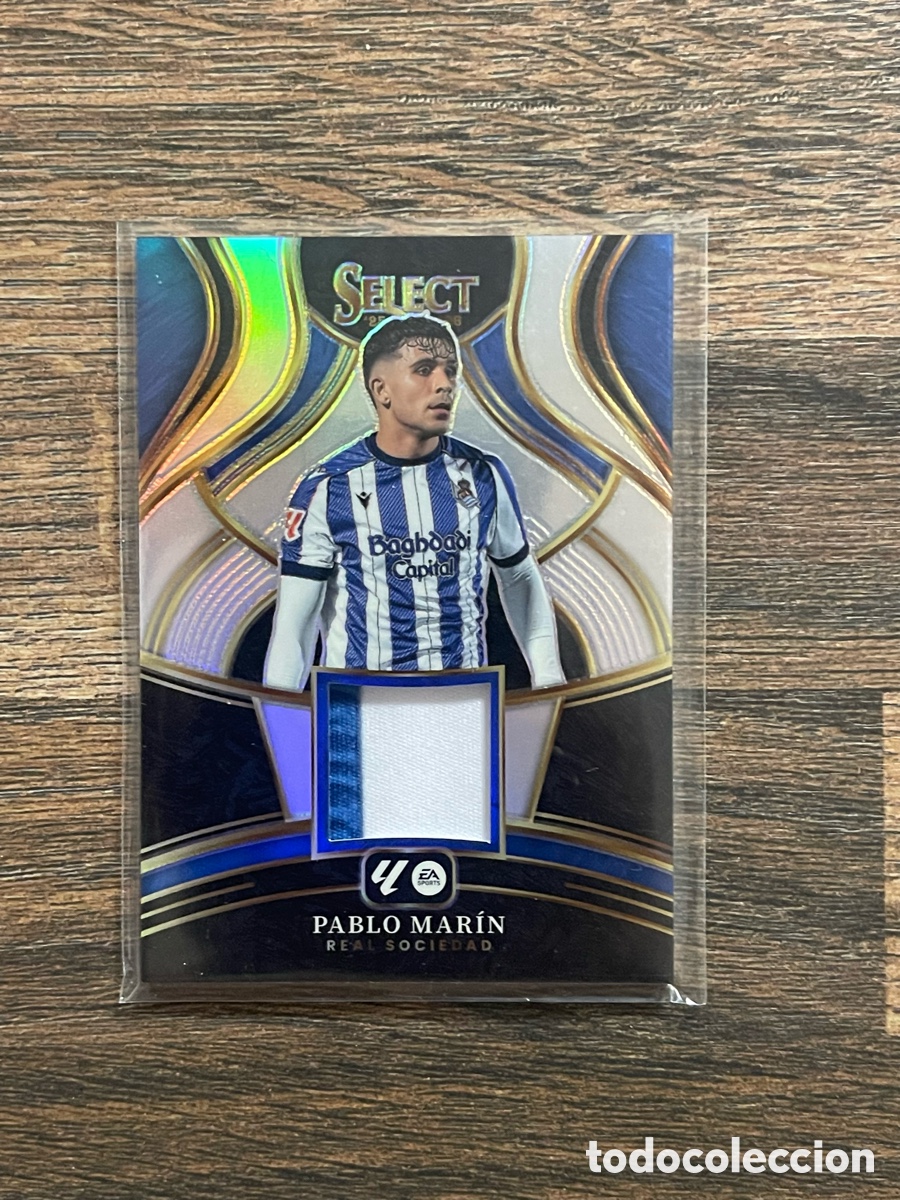 Cromos de Futebol: Select 25/26 parche Pablo Marin Real Sociedad