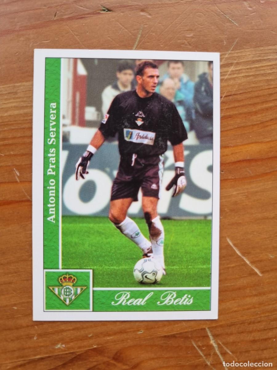Figurine di Calcio: 381 PRATS (Real Betis). Las Fichas de la Liga 2001 2002 01 02 (Mundicromo)