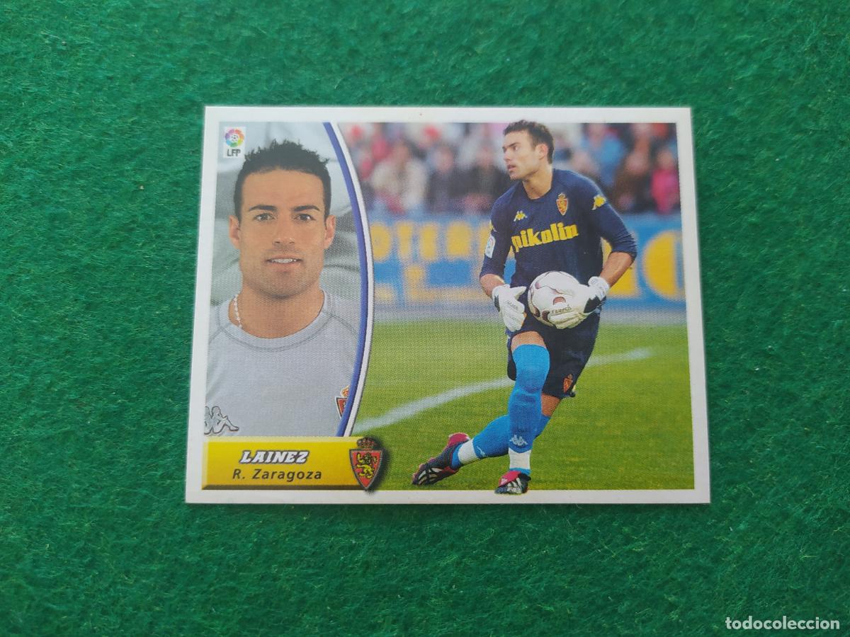 Cromos de Futebol: LIGA ESTE 2003 2004 03 04 NUEVO SIN PEGAR - REAL ZARAGOZA LAINEZ