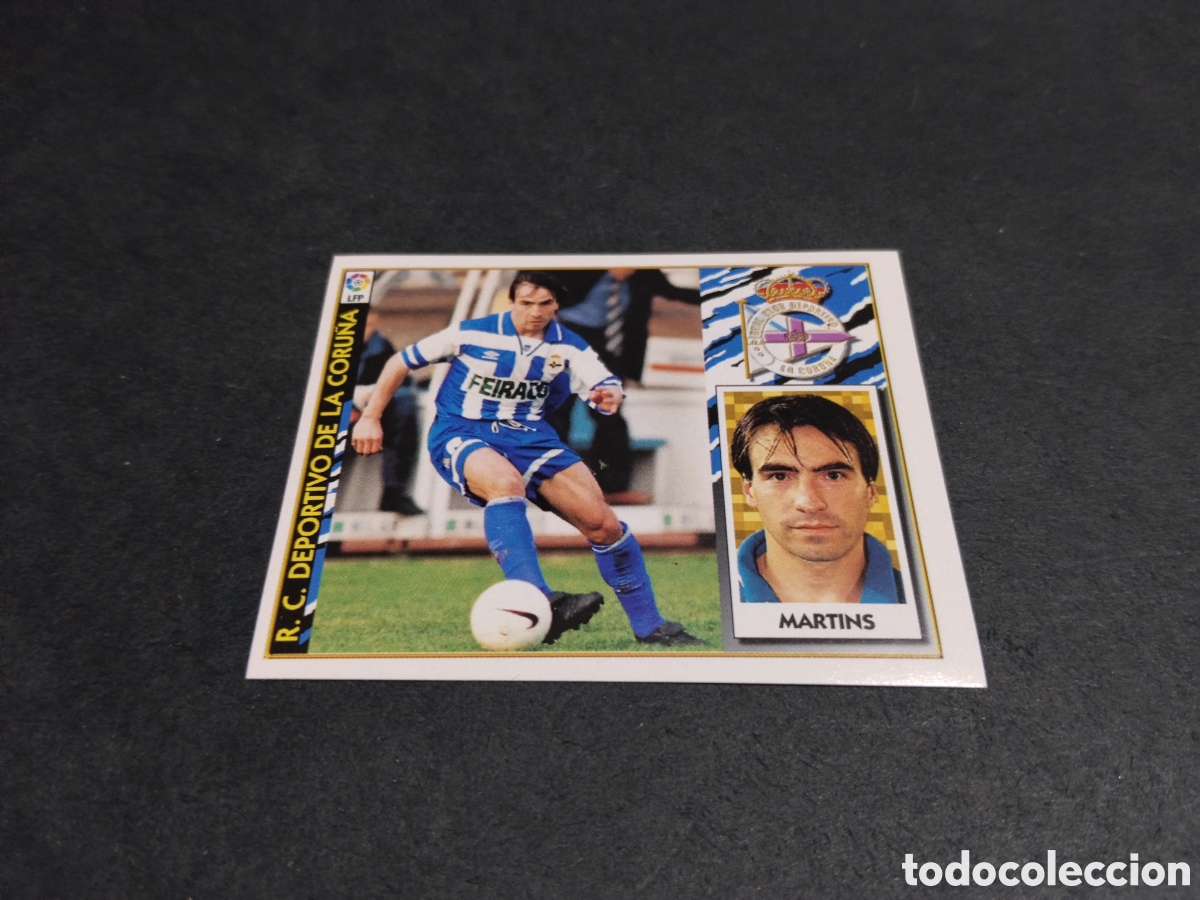 Figurine di Calcio: Cromo futbol,martins deportivo de la Coru&ntilde;a