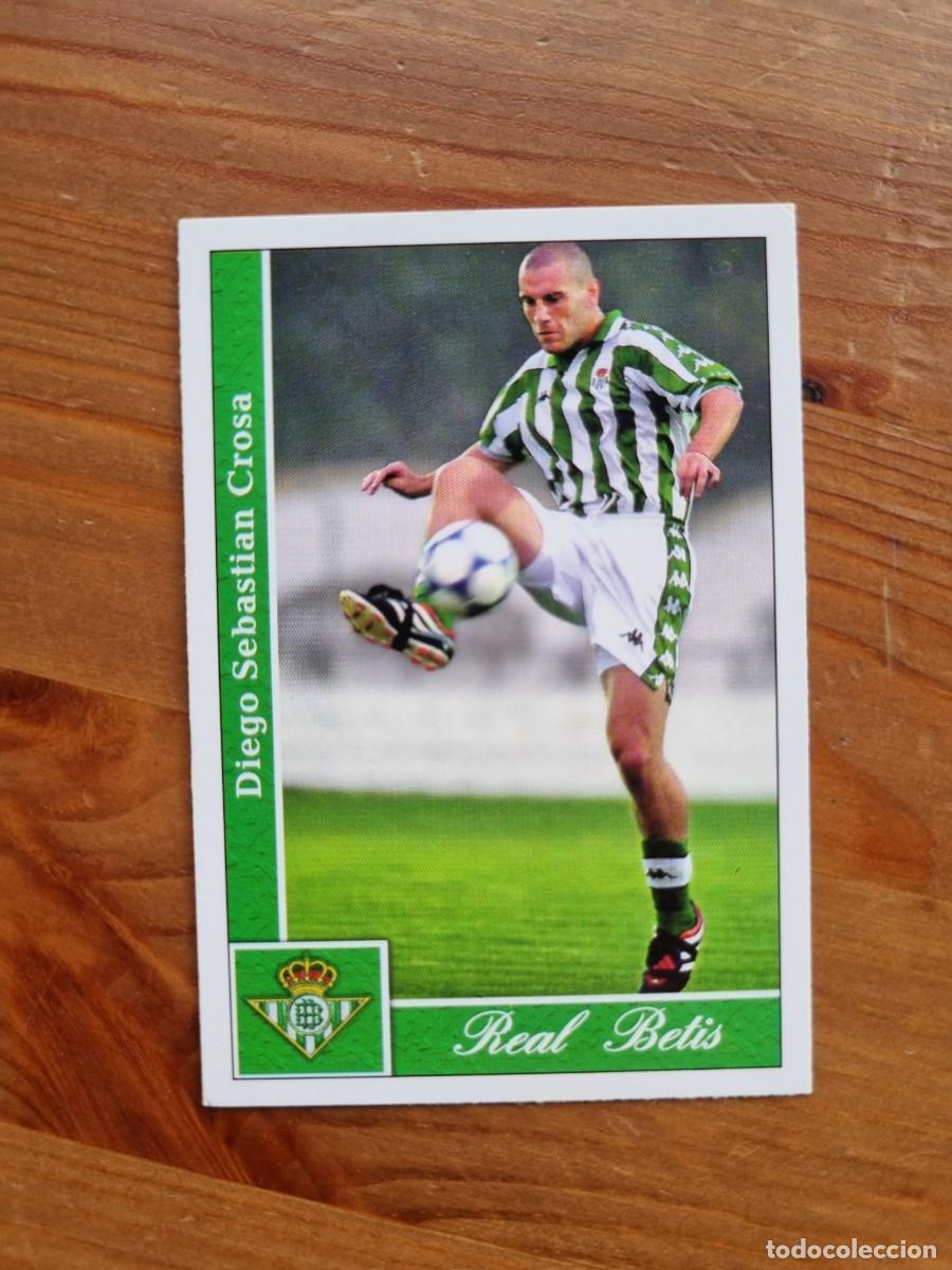 Figurine di Calcio: 383 CROSA (Real Betis). Las Fichas de la Liga 2001 2002 01 02 (Mundicromo)