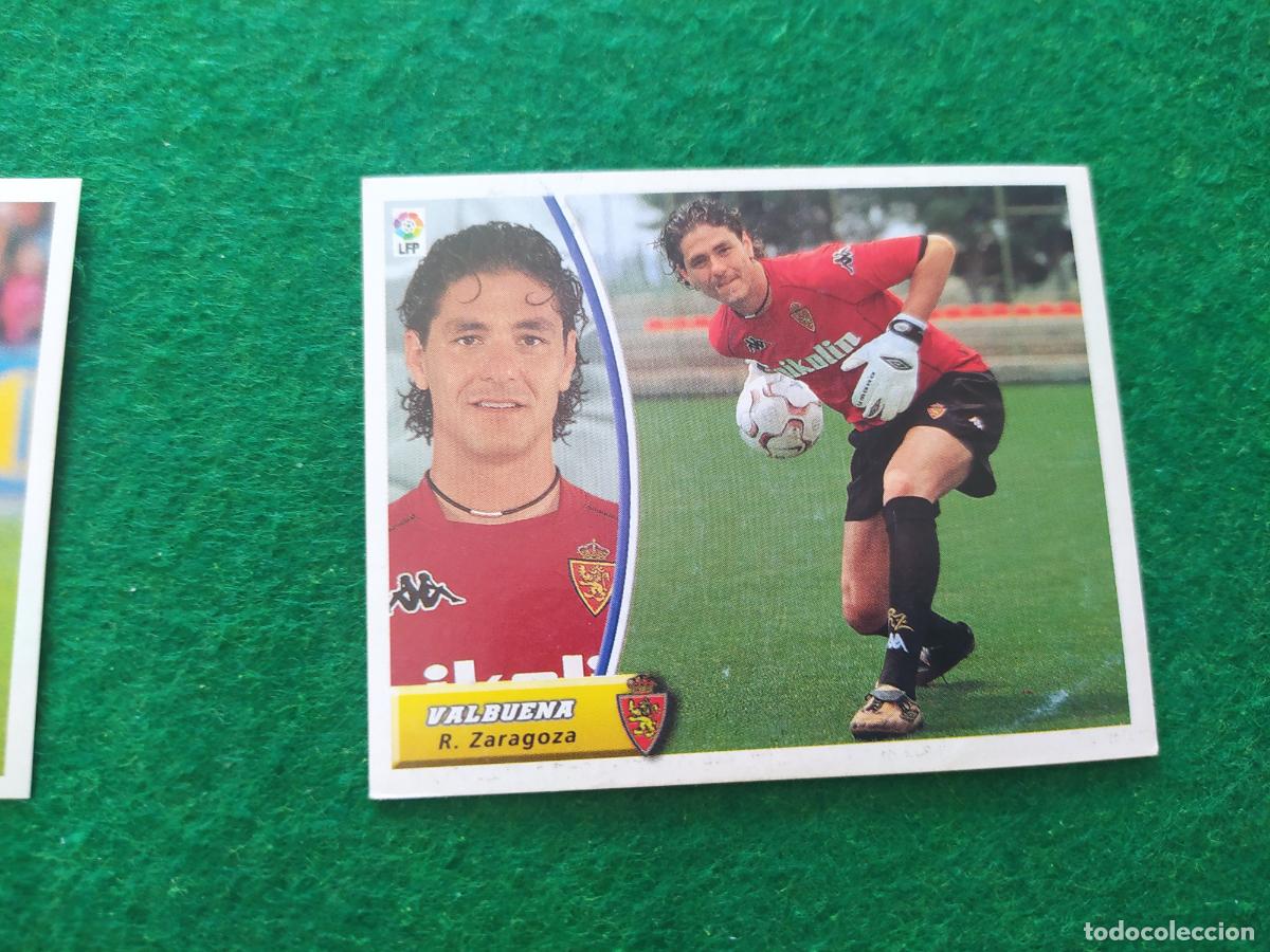 Figurine di Calcio: LIGA ESTE 2003 2004 03 04 NUEVO SIN PEGAR - REAL ZARAGOZA VALBUENA