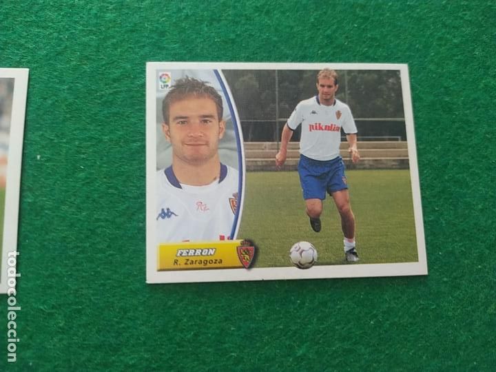 Cromos de f&uacute;tbol: LIGA ESTE 2003 2004 03 04 NUEVO SIN PEGAR - REAL ZARAGOZA FERRON
