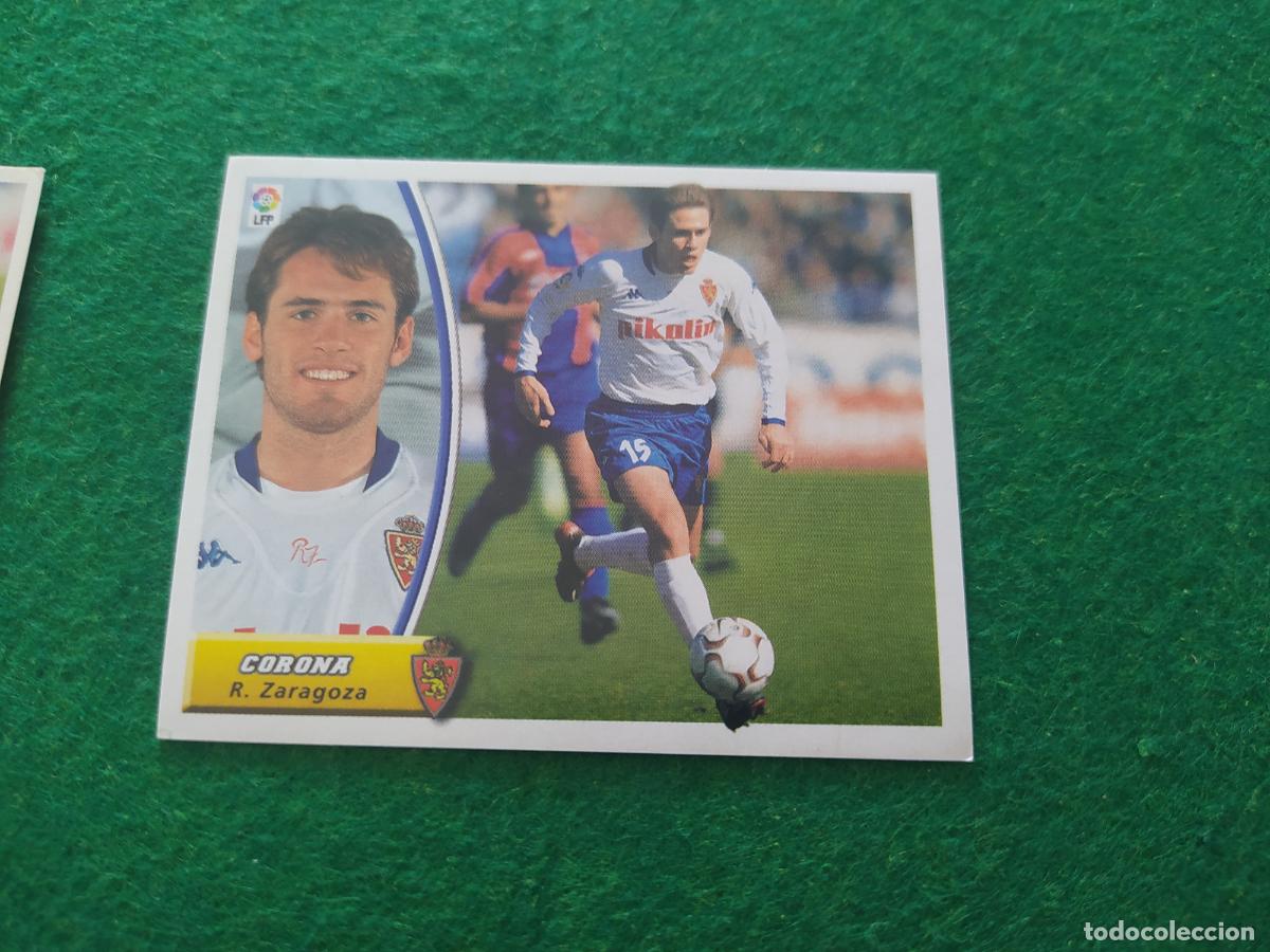 Cartes &agrave; collectionner de Football: LIGA ESTE 2003 2004 03 04 NUEVO SIN PEGAR - REAL ZARAGOZA CORONA