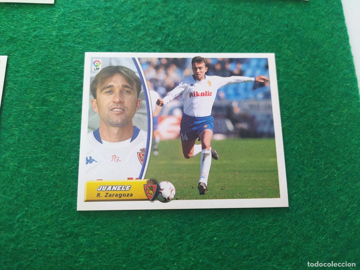 Figurine di Calcio: LIGA ESTE 2003 2004 03 04 NUEVO SIN PEGAR - REAL ZARAGOZA JUANELE