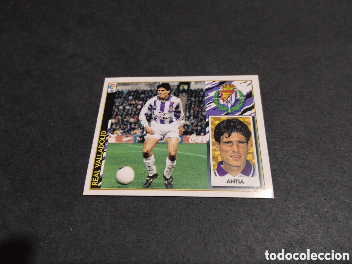 Cromos de f&uacute;tbol: Cromo futbol Antia, Real Valladolid