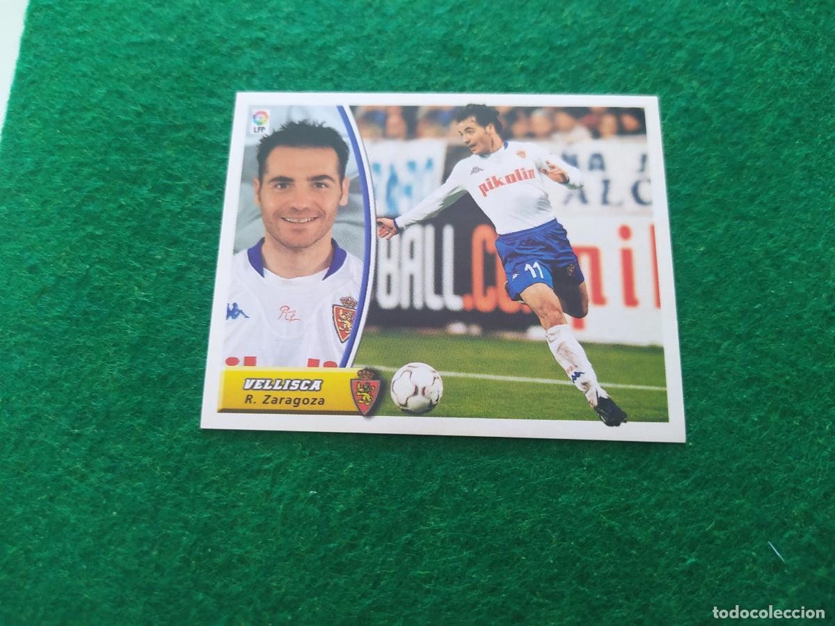 Cromos de f&uacute;tbol: LIGA ESTE 2003 2004 03 04 NUEVO SIN PEGAR - REAL ZARAGOZA VELLISCA