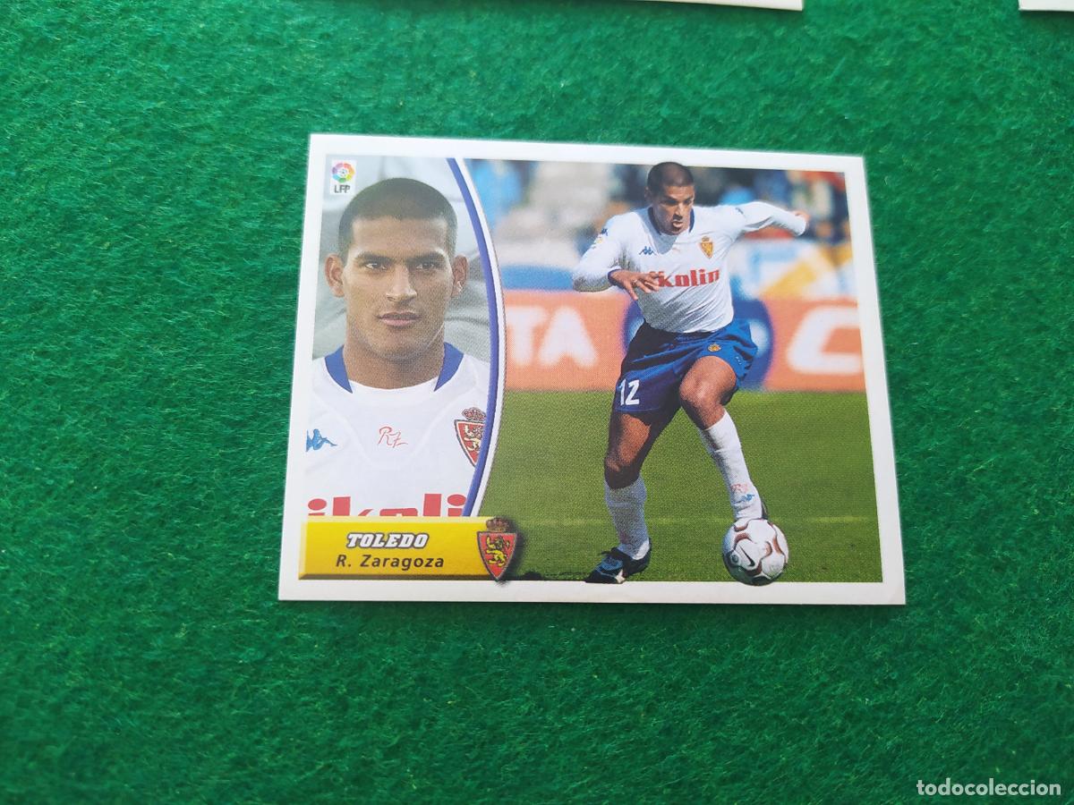 Cromos de f&uacute;tbol: LIGA ESTE 2003 2004 03 04 NUEVO SIN PEGAR - REAL ZARAGOZA TOLEDO