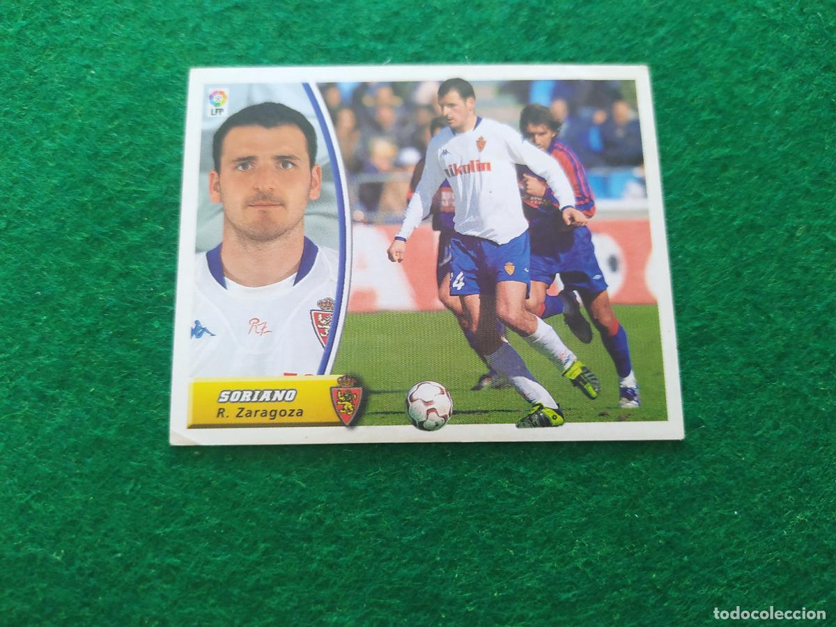 Football Stickers: LIGA ESTE 2003 2004 03 04 NUEVO SIN PEGAR - REAL ZARAGOZA SORIANO