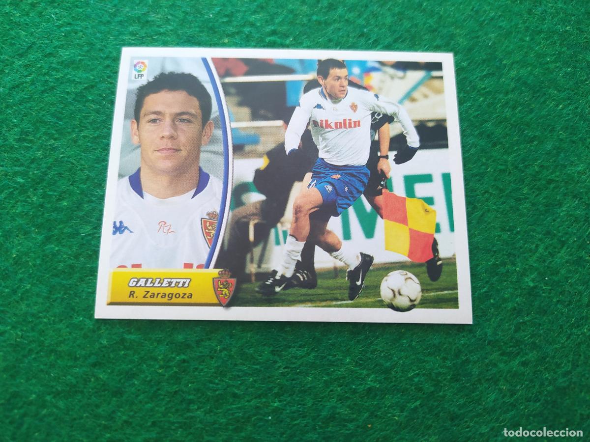 Football Stickers: LIGA ESTE 2003 2004 03 04 NUEVO SIN PEGAR - REAL ZARAGOZA GALLETTI