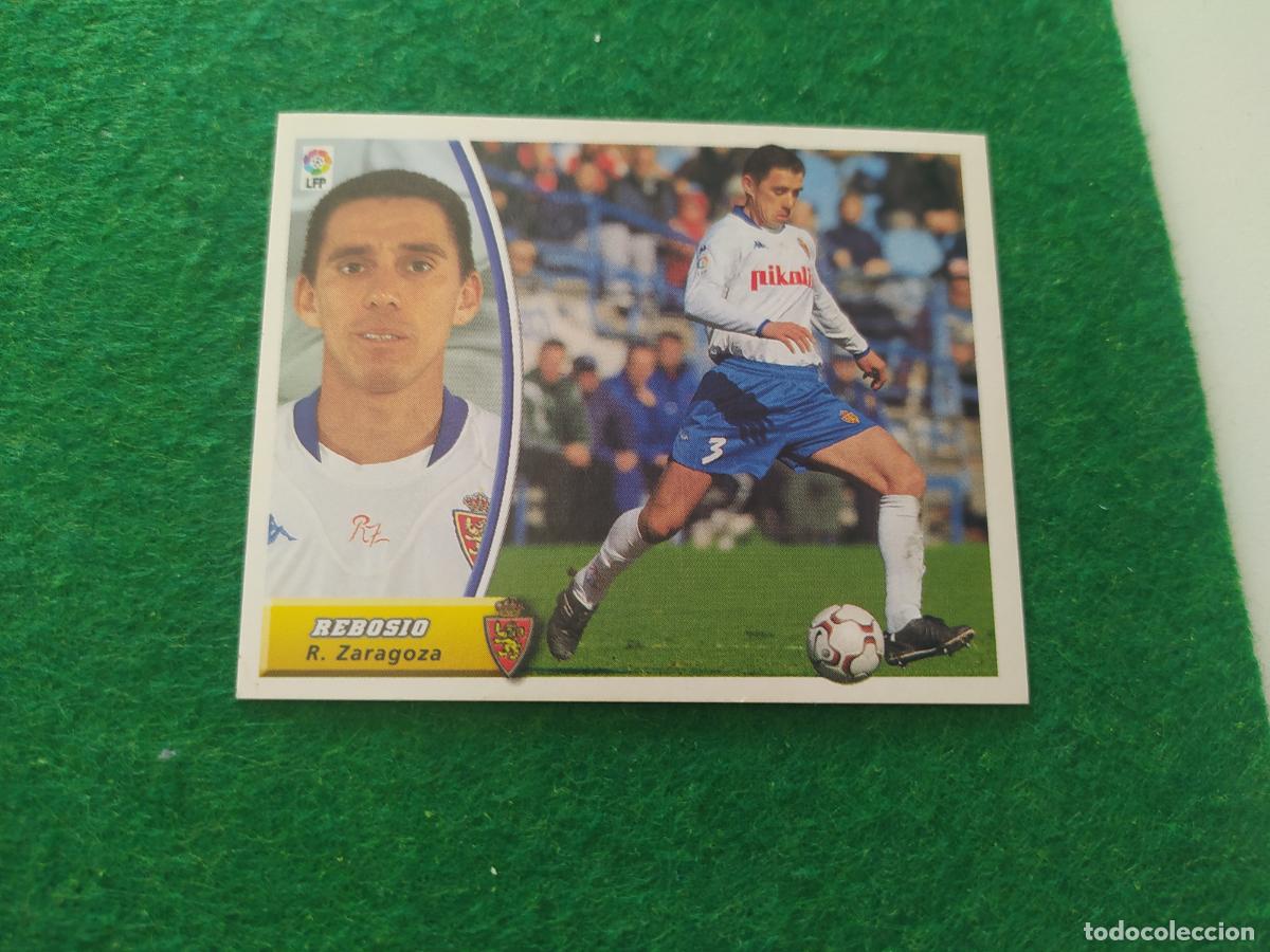 Football Stickers: LIGA ESTE 2003 2004 03 04 NUEVO SIN PEGAR - REAL ZARAGOZA REBOSIO