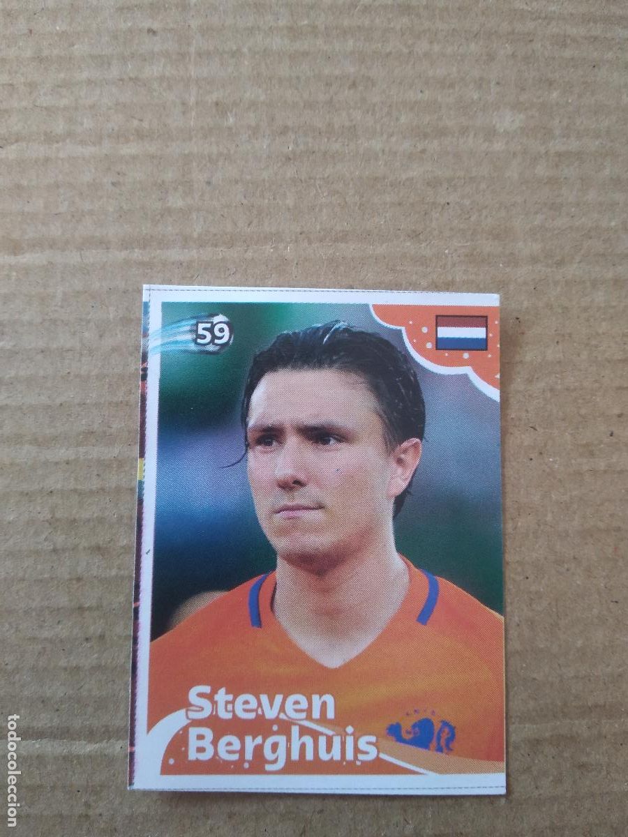 Cromos de Futebol: 59 STEVEN BERGHUIS HOLANDA CROMO FUTBOL MUNDIAL 2022 EDITADO EN BRASIL WORLD CUP COPA DEL MUNDO