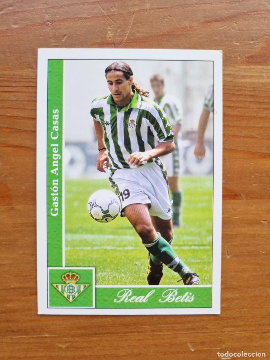 Cromos de f&uacute;tbol: 397 CASAS (Real Betis). Las Fichas de la Liga 2001 2002 01 02 (Mundicromo)