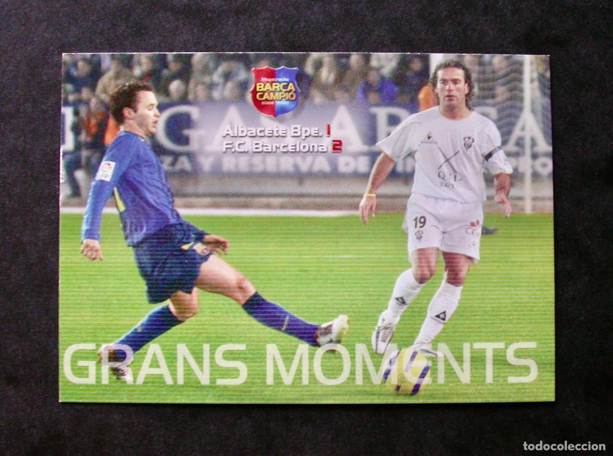 Cromos de f&uacute;tbol: 112 GRANS MOMENTS / FC BARCELONA / MEGACRACKS BAR&Ccedil;A CAMPI&Oacute; 2004-2005 04-05 / PANINI