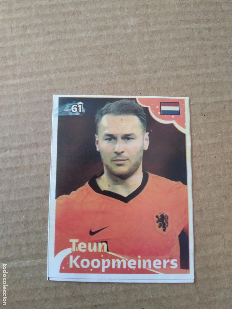 Cromos de f&uacute;tbol: 61 TEUN KOOPMEINERS HOLANDA CROMO FUTBOL MUNDIAL 2022 EDITADO EN BRASIL WORLD CUP COPA DEL MUNDO