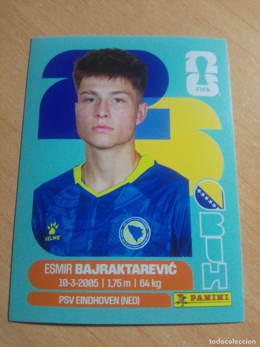 Cromos de f&uacute;tbol: BIH 15 ESMIR BAJRAKTAREVIC BOSNIA HERZEGO MUNDIAL FIFA WORLD CUP 2026 26 PANINI STICKERS NUEVO