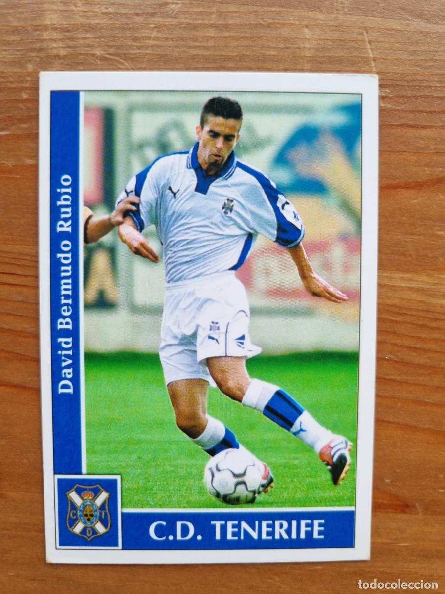 Cromos de f&uacute;tbol: 409 BERMUDO (CD Tenerife). Las Fichas de la Liga 2001 2002 01 02 (Mundicromo)