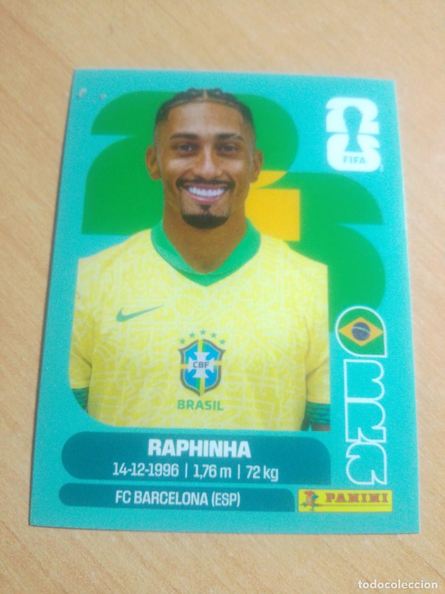 Cromos de f&uacute;tbol: RAPHINHA BRASIL BRA 19 MUNDIAL FIFA WORLD CUP 2026 26 PANINI STICKERS NUEVO