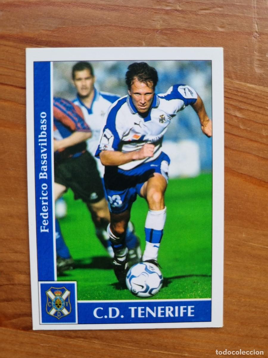 Cromos de f&uacute;tbol: 411 BASAVILBASO (CD Tenerife). Las Fichas de la Liga 2001 2002 01 02 (Mundicromo)