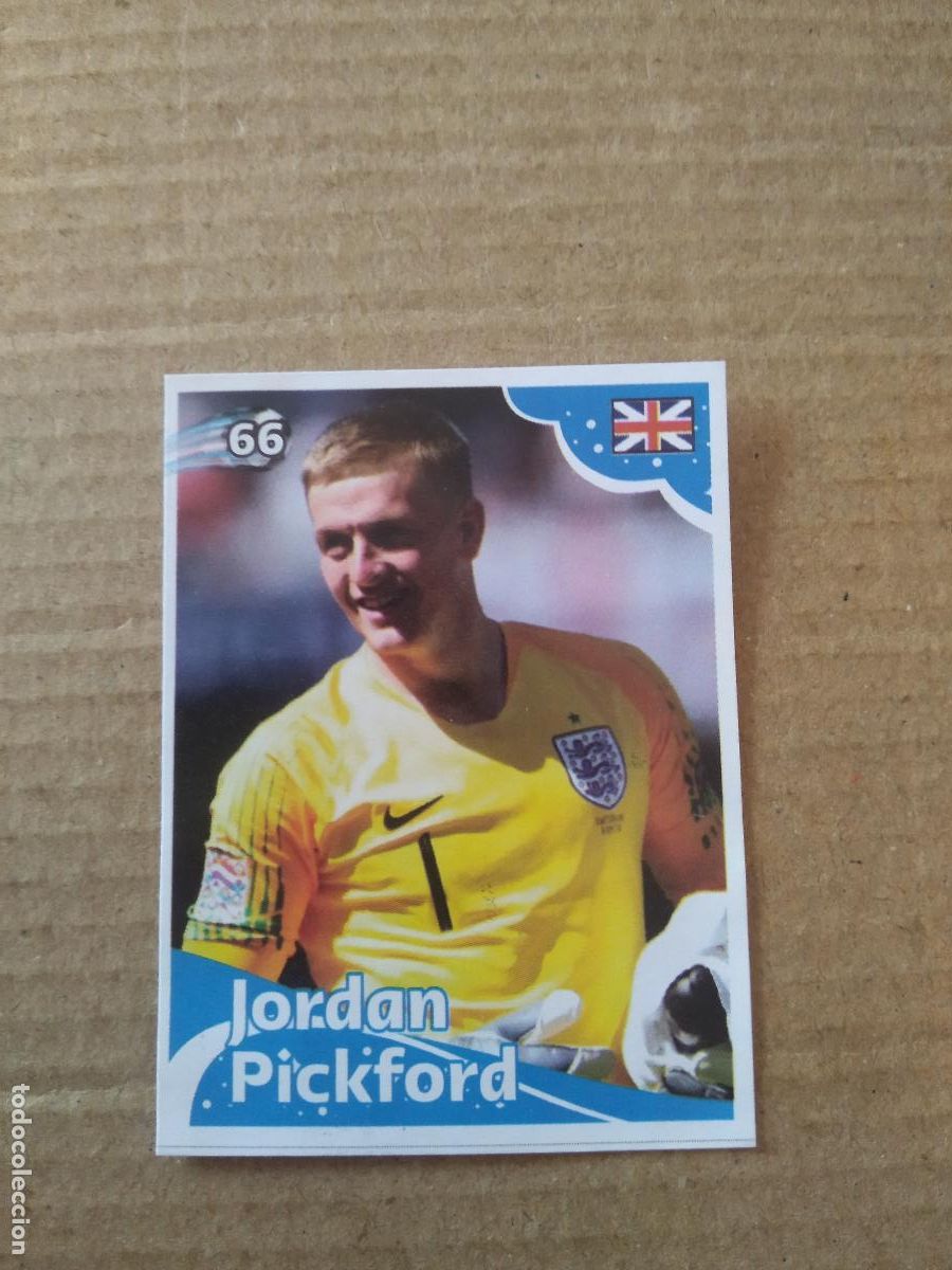 Cromos de f&uacute;tbol: 66 JORDAN PICKFORD INGLATERRA CROMO FUTBOL MUNDIAL 2022 EDITADO EN BRASIL WORLD CUP COPA DEL MUNDO
