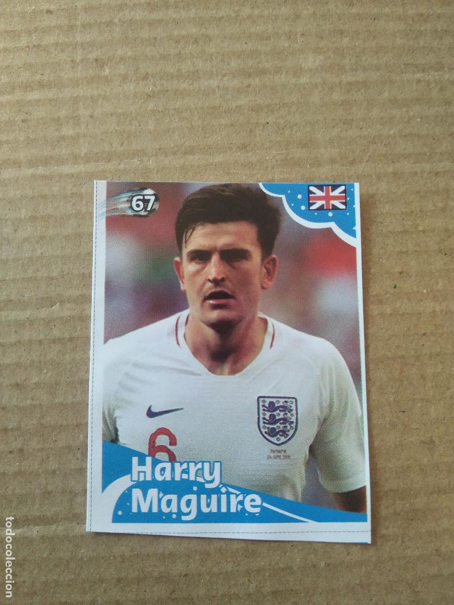 Cromos de f&uacute;tbol: 67 HARRY MAGUIRE INGLATERRA CROMO FUTBOL MUNDIAL 2022 EDITADO EN BRASIL WORLD CUP COPA DEL MUNDO