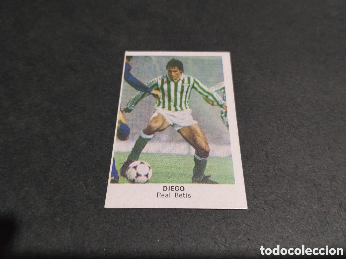 Cromos de f&uacute;tbol: Cromo futbol 84 Diego, Real Betis