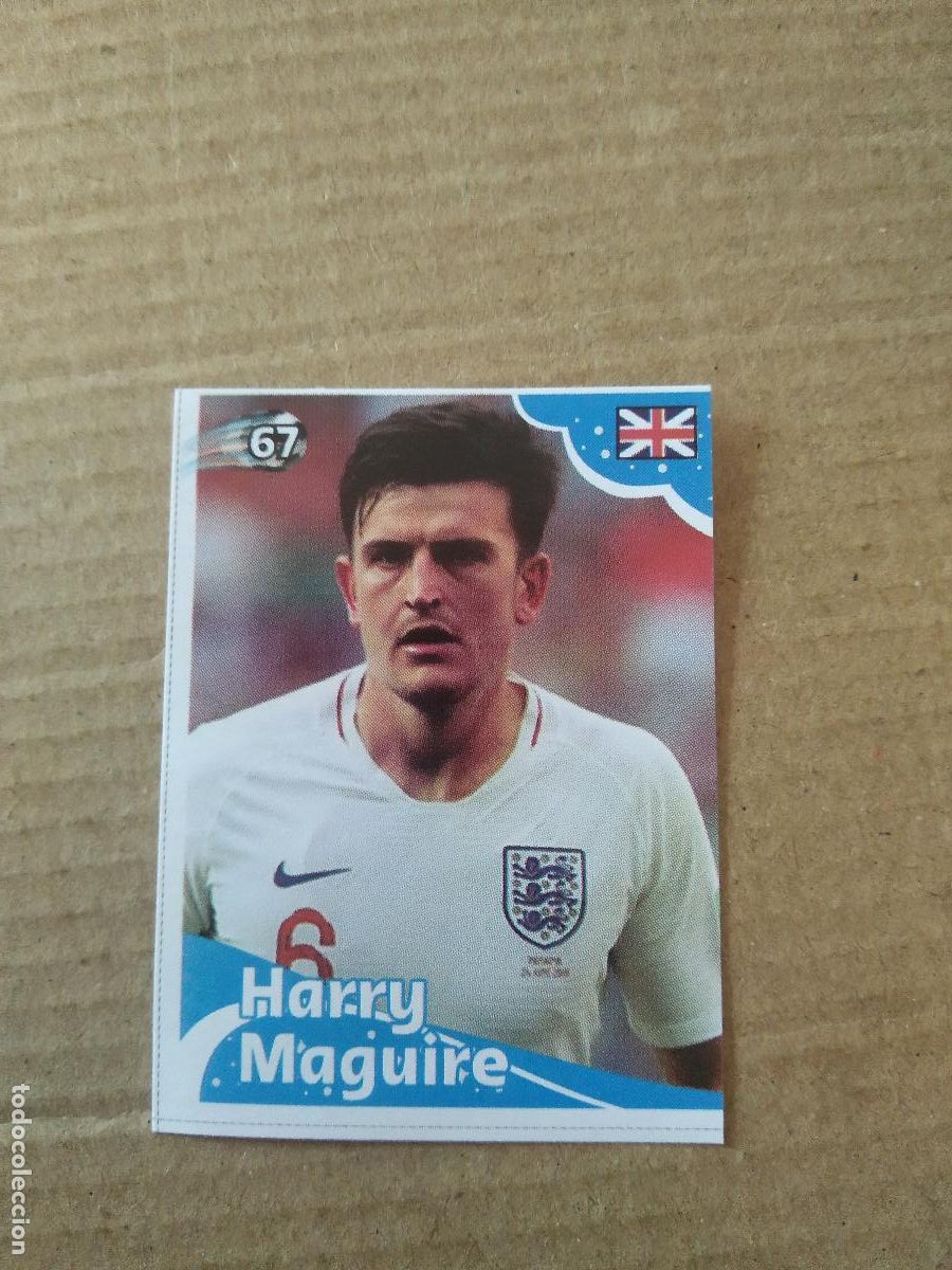 Cromos de f&uacute;tbol: 67 HARRY MAGUIRE INGLATERRA CROMO FUTBOL MUNDIAL 2022 EDITADO EN BRASIL WORLD CUP COPA DEL MUNDO