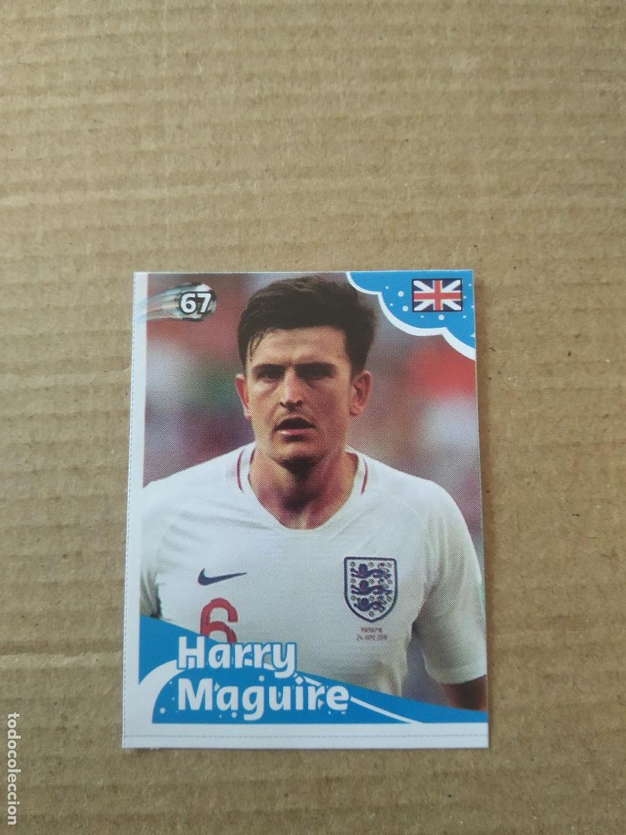 Cromos de f&uacute;tbol: 67 HARRY MAGUIRE INGLATERRA CROMO FUTBOL MUNDIAL 2022 EDITADO EN BRASIL WORLD CUP COPA DEL MUNDO