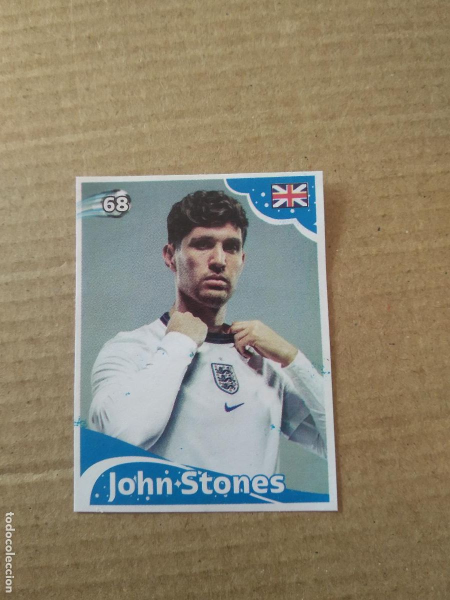 Cromos de f&uacute;tbol: 68 JOHN STONES INGLATERRA CROMO FUTBOL MUNDIAL 2022 EDITADO EN BRASIL WORLD CUP COPA DEL MUNDO