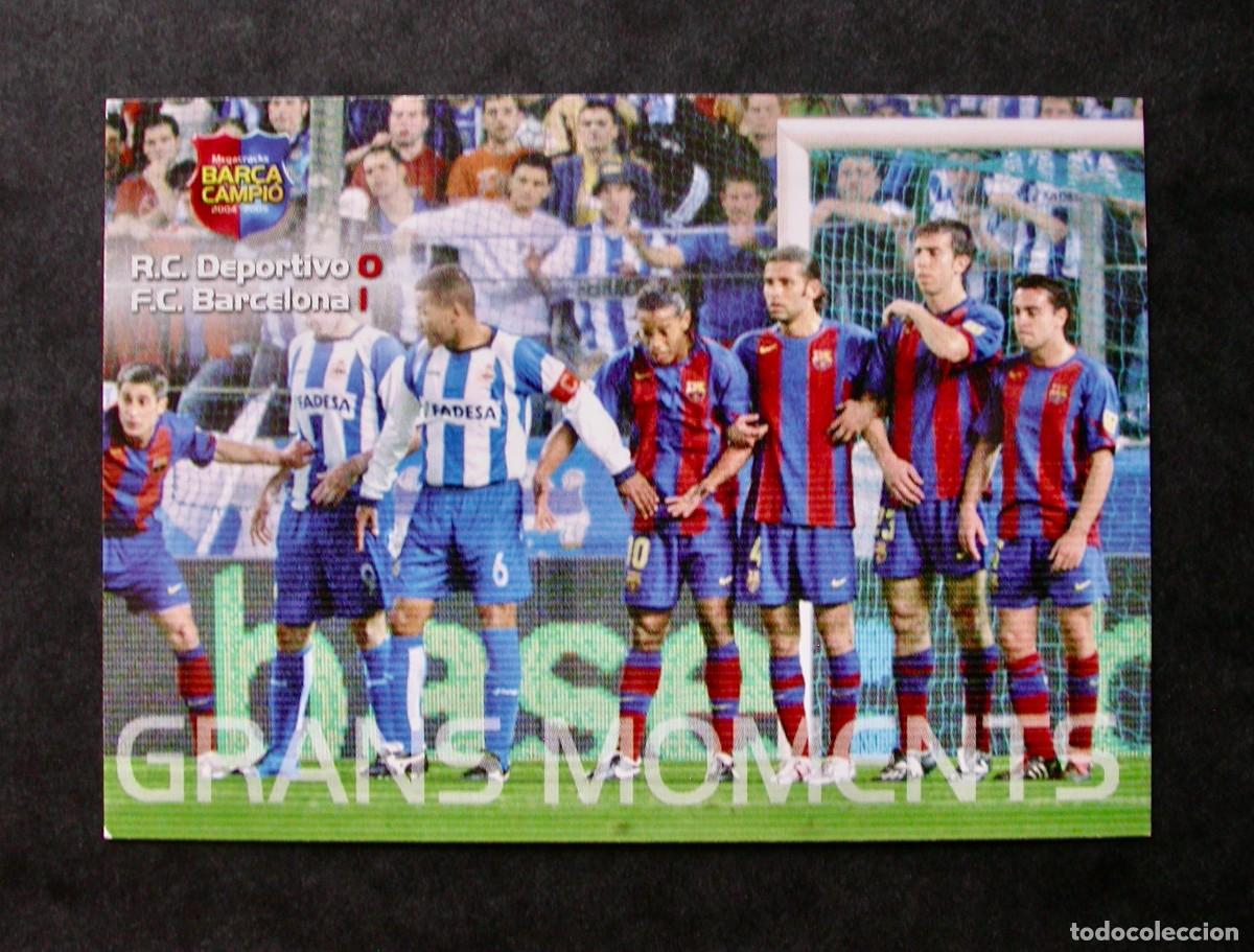 Figurine di Calcio: 116 GRANS MOMENTS / FC BARCELONA / MEGACRACKS BAR&Ccedil;A CAMPI&Oacute; 2004-2005 04-05 / PANINI