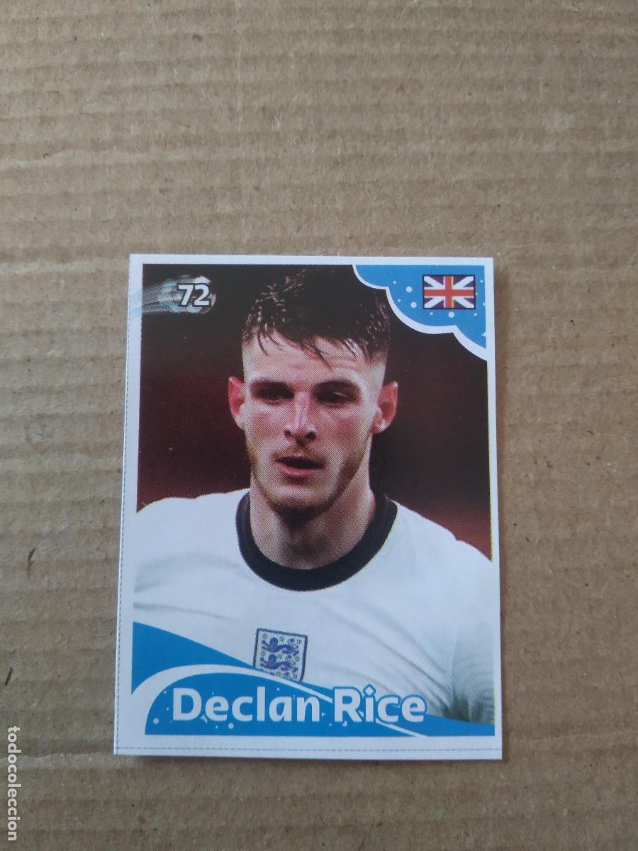 Cromos de f&uacute;tbol: 72 DECLAN RICE INGLATERRA CROMO FUTBOL MUNDIAL 2022 EDITADO EN BRASIL WORLD CUP COPA DEL MUNDO