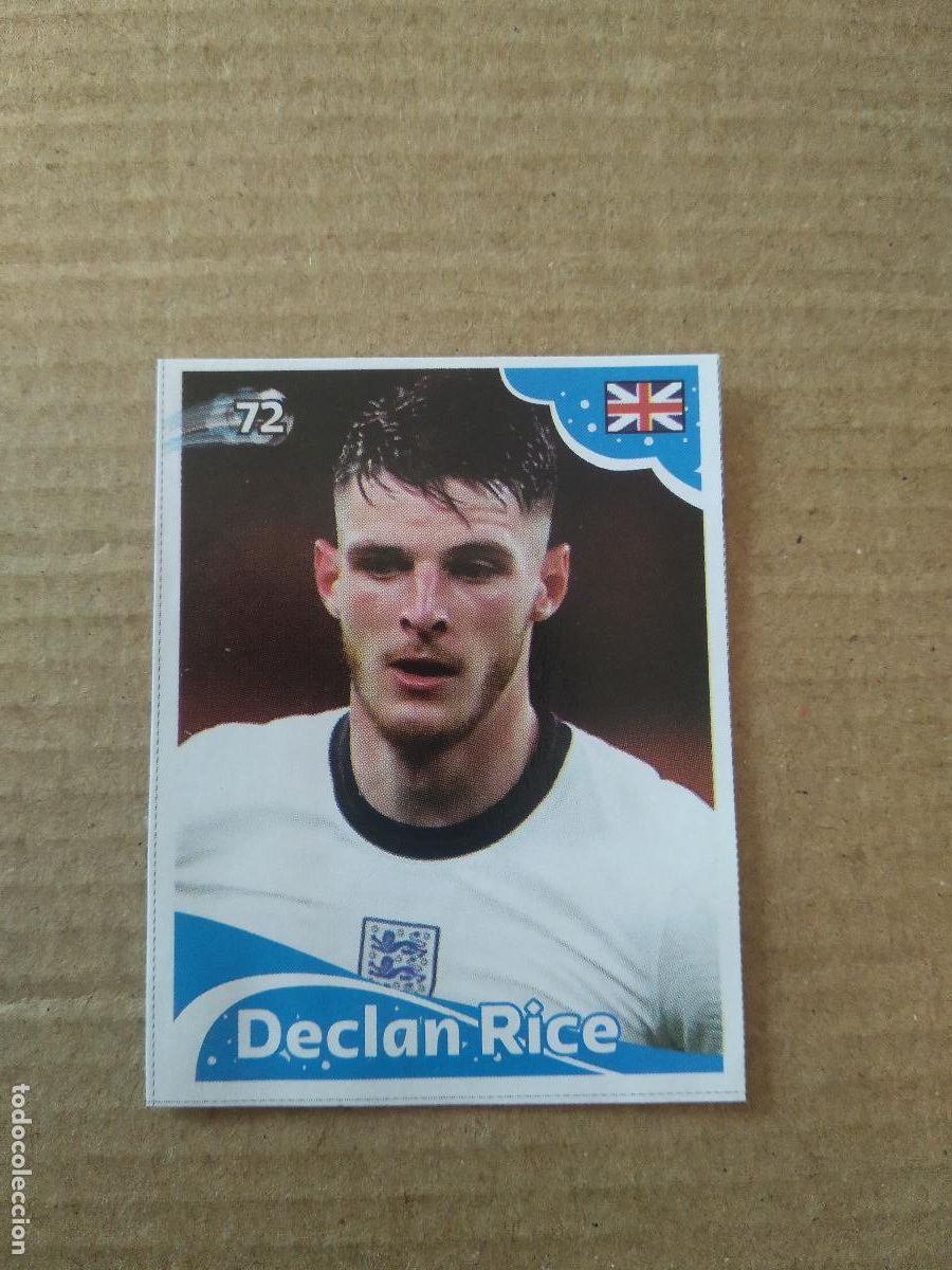 Cromos de f&uacute;tbol: 72 DECLAN RICE INGLATERRA CROMO FUTBOL MUNDIAL 2022 EDITADO EN BRASIL WORLD CUP COPA DEL MUNDO