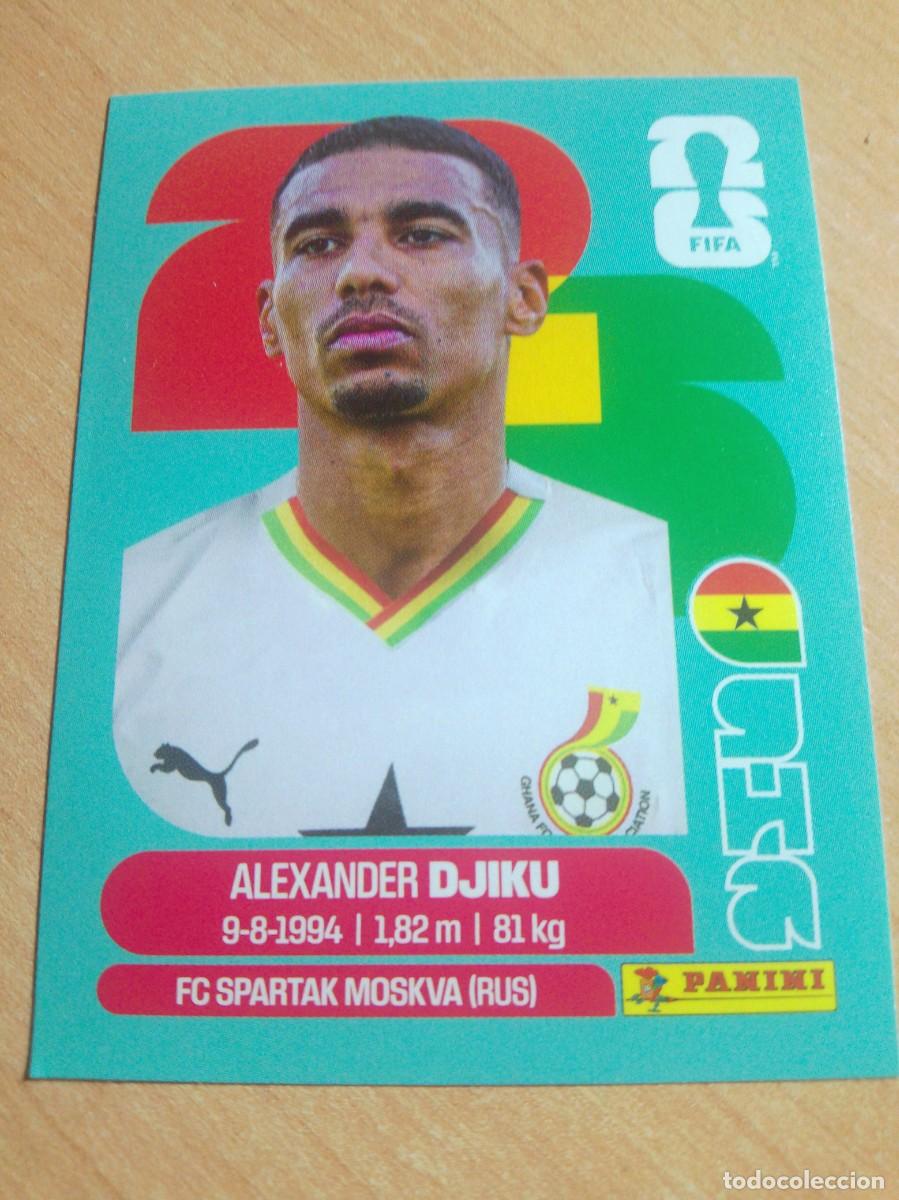 Cromos de f&uacute;tbol: DJIKU GHANA GHA 6 MUNDIAL FIFA WORLD CUP 2026 26 PANINI STICKERS NUEVO