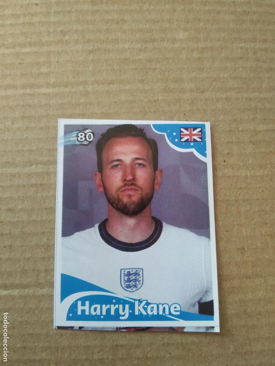 Cromos de f&uacute;tbol: 80 HARRY KANE INGLATERRA CROMO FUTBOL MUNDIAL 2022 EDITADO EN BRASIL WORLD CUP COPA DEL MUNDO