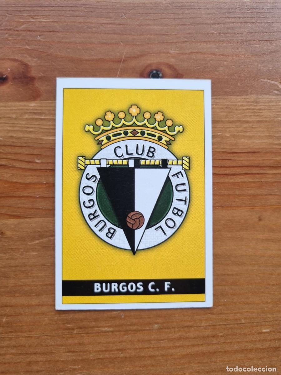 Cromos de f&uacute;tbol: 444 ESCUDO / PLANTILLA (Burgos CF). Las Fichas de la Liga 2001 2002 01 02 (Mundicromo)