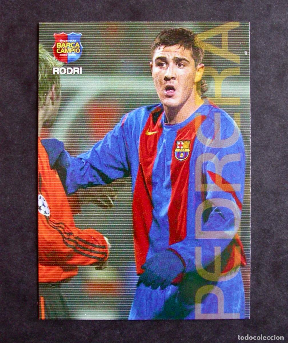 Cromos de f&uacute;tbol: 120 RODRI / FC BARCELONA / MEGACRACKS BAR&Ccedil;A CAMPI&Oacute; 2004-2005 04-05 / PANINI