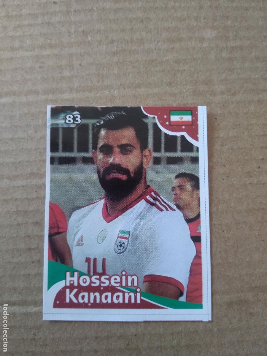 Cromos de f&uacute;tbol: 83 HOSSEIN KANAANI IRAN CROMO FUTBOL MUNDIAL 2022 EDITADO EN BRASIL WORLD CUP COPA DEL MUNDO
