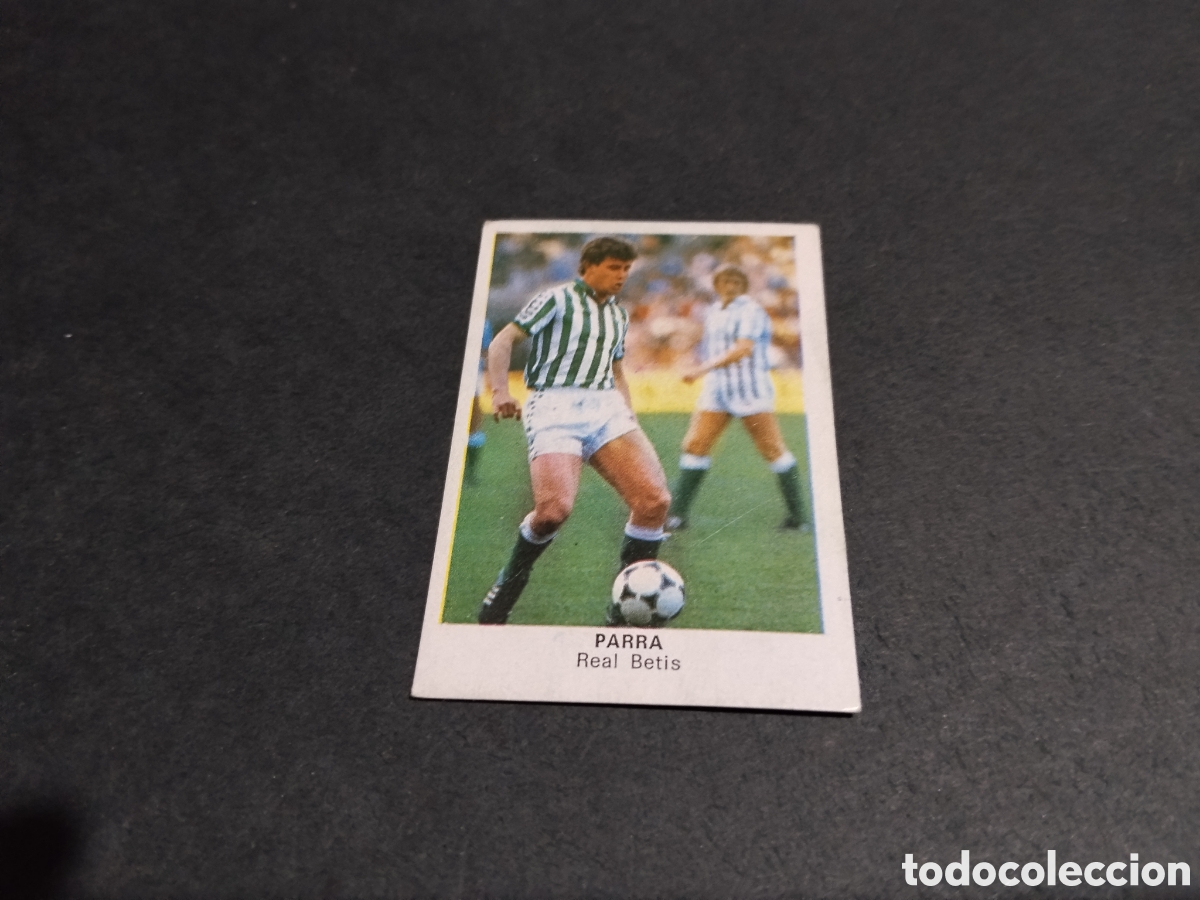 Cromos de f&uacute;tbol: Cromo futbol 84 Parra, Real Betis