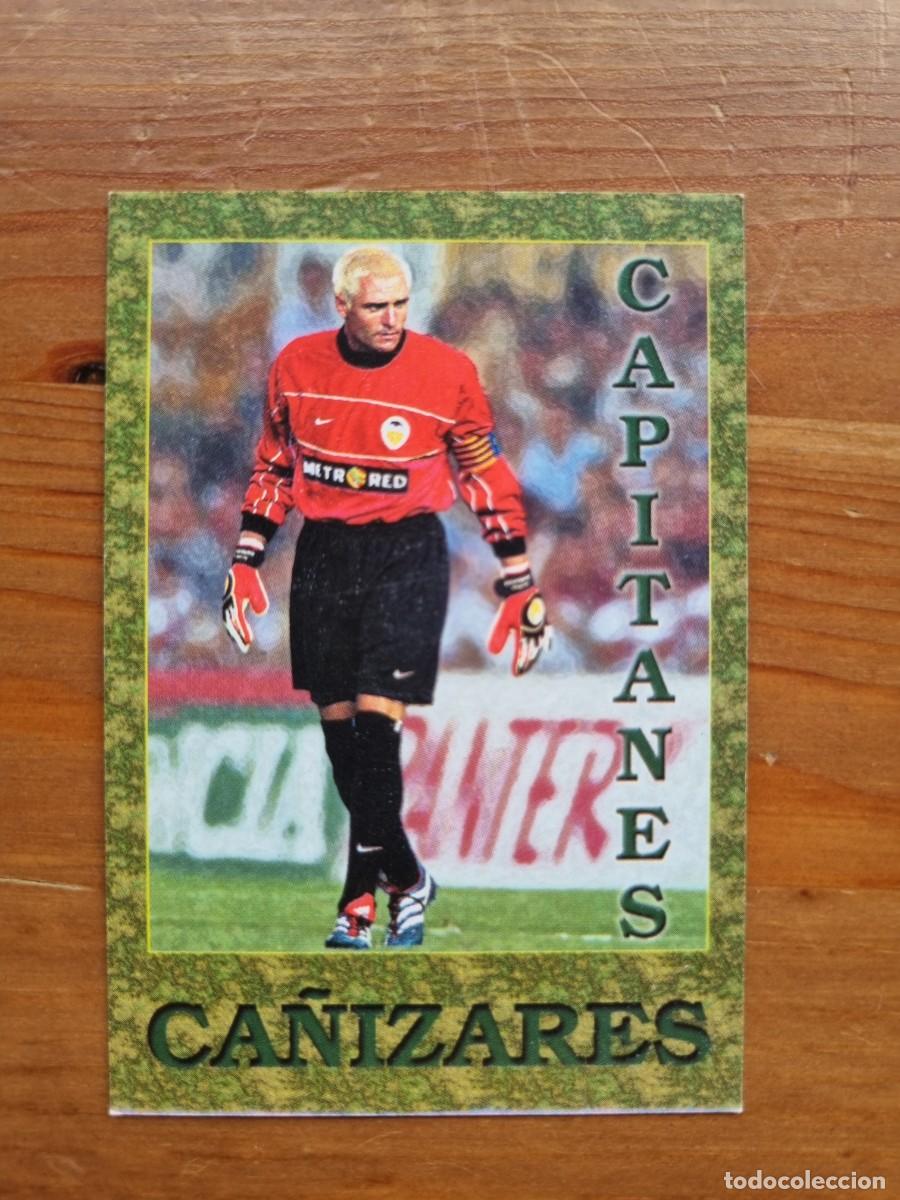 Cromos de f&uacute;tbol: 450 CA&Ntilde;IZARES (Valencia CF) CAPITANES. Las Fichas de la Liga 2001 2002 01 02 (Mundicromo)