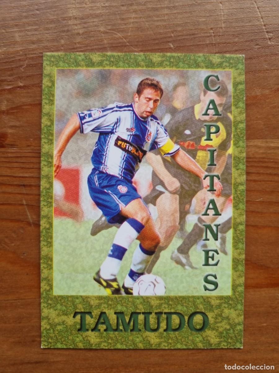 Cromos de f&uacute;tbol: 454 TAMUDO (RCD Espanyol) CAPITANES. Las Fichas de la Liga 2001 2002 01 02 (Mundicromo)