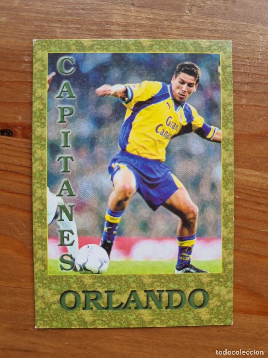 Cromos de f&uacute;tbol: 456 ORLANDO (UD Las Palmas) CAPITANES. Las Fichas de la Liga 2001 2002 01 02 (Mundicromo)