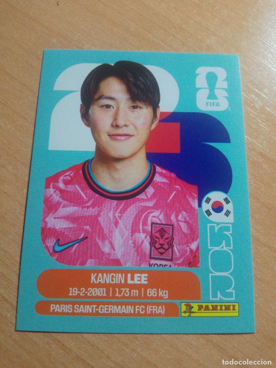 Cromos de f&uacute;tbol: KANGIN LEE COREA DEL SUR KOR 12 MUNDIAL FIFA WORLD CUP 2026 26 PANINI STICKERS NUEVO