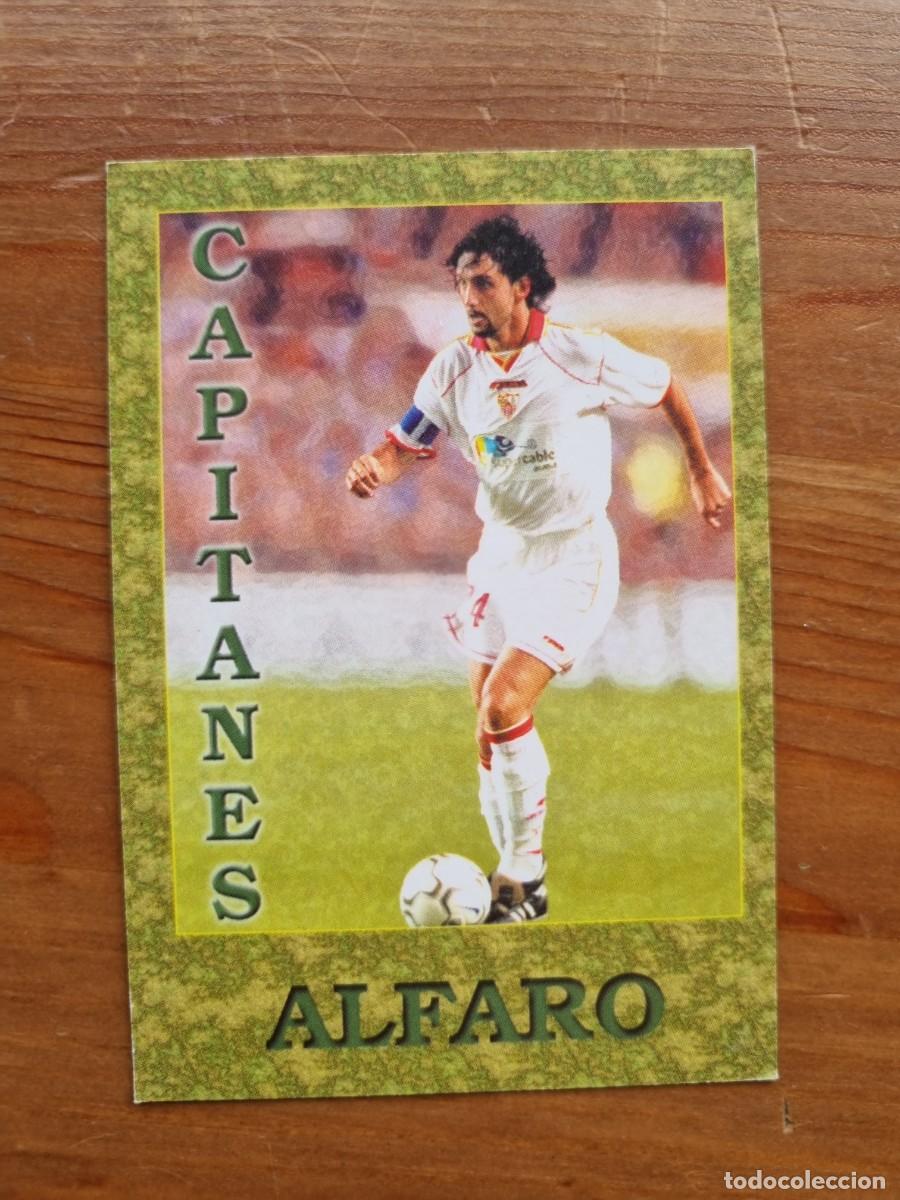 Cromos de f&uacute;tbol: 463 ALFARO (Sevilla FC) CAPITANES. Las Fichas de la Liga 2001 2002 01 02 (Mundicromo)