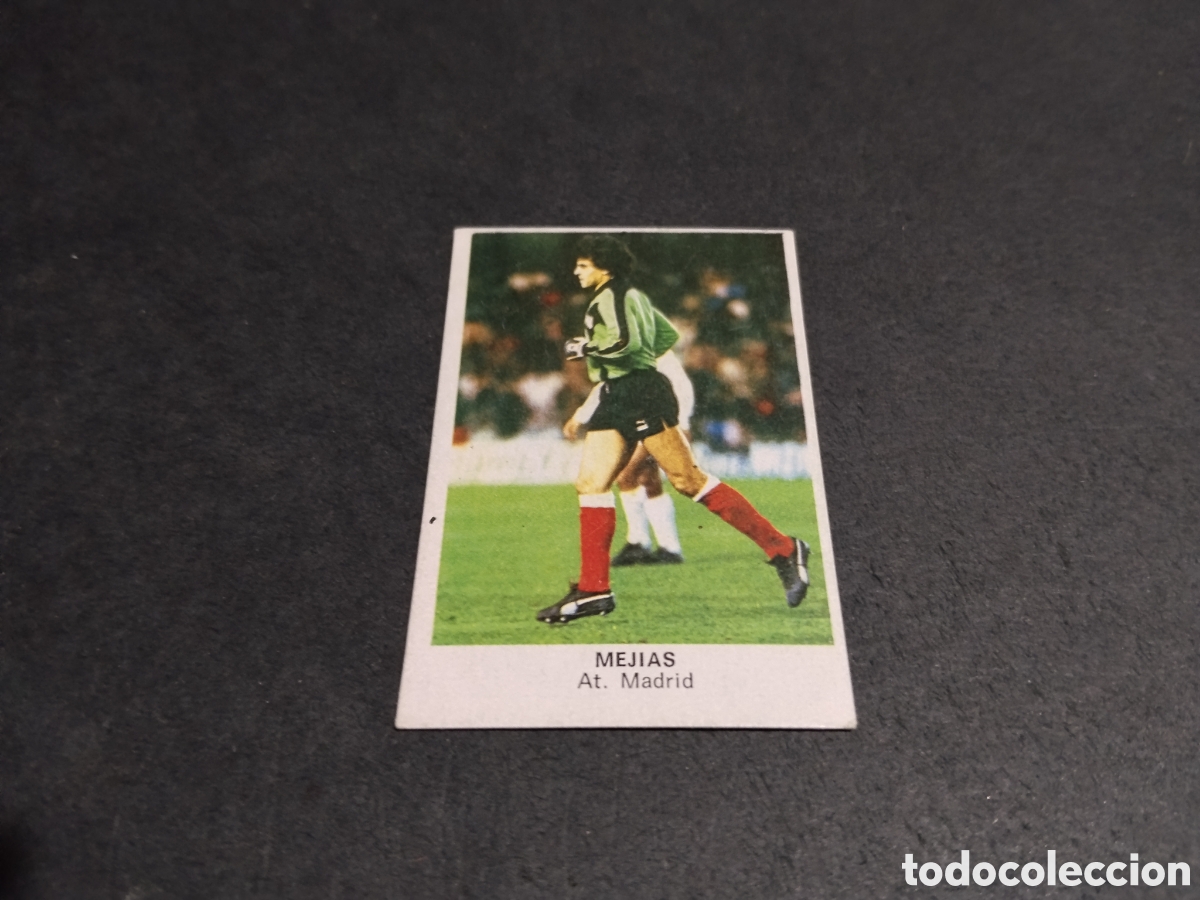 Cromos de f&uacute;tbol: Cromo futbol 84 Mejias, Atl&eacute;tico de Madrid